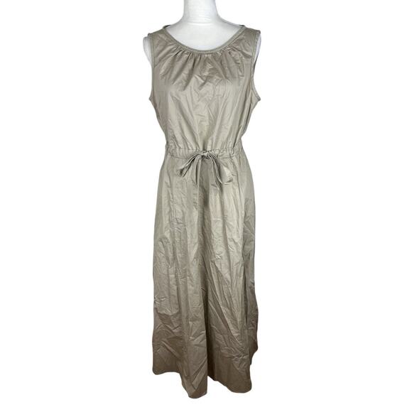 Xirena Rhiannan Dress in Birch Sleeveless Drawstring Tie Pockets Size Medium - Picture 4 of 11